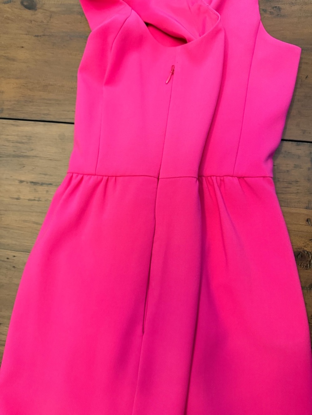 Pink Graduation Dress Fit & Flare with Pockets | Vineyard Vines | Size 4 - Picture 8 of 12
